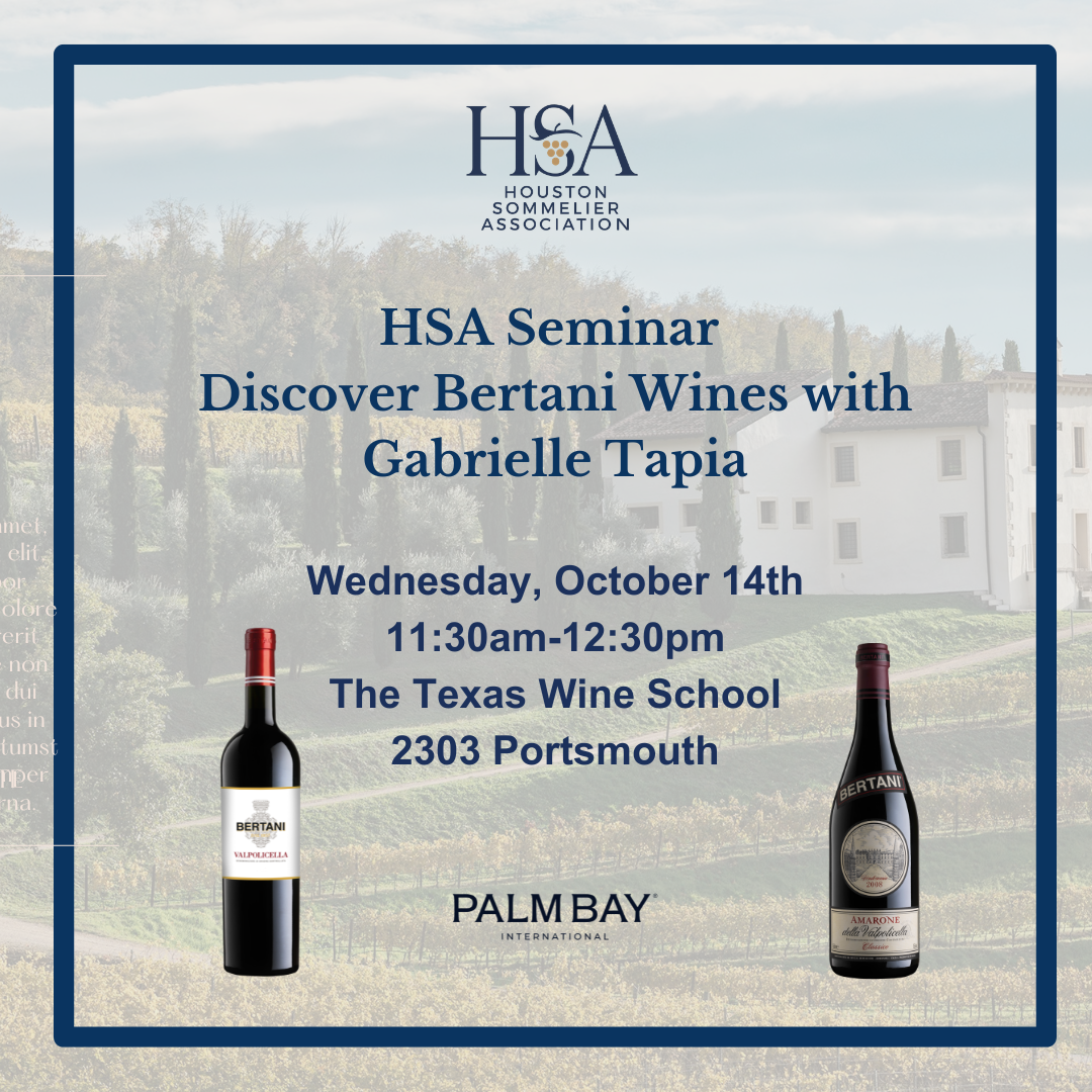 Houston Sommelier Association-October 2026