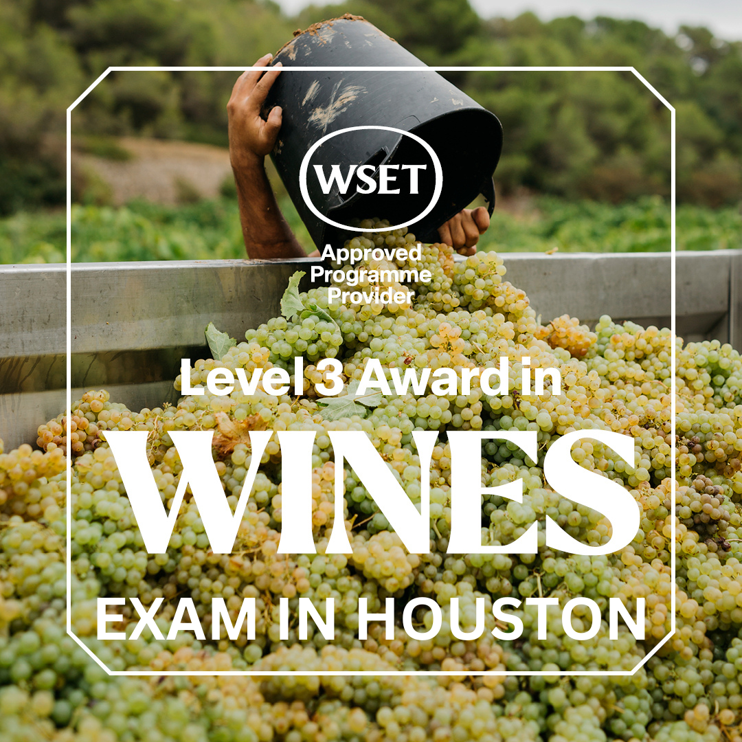 Exam - WSET Level 3 in Wines in person in Houston