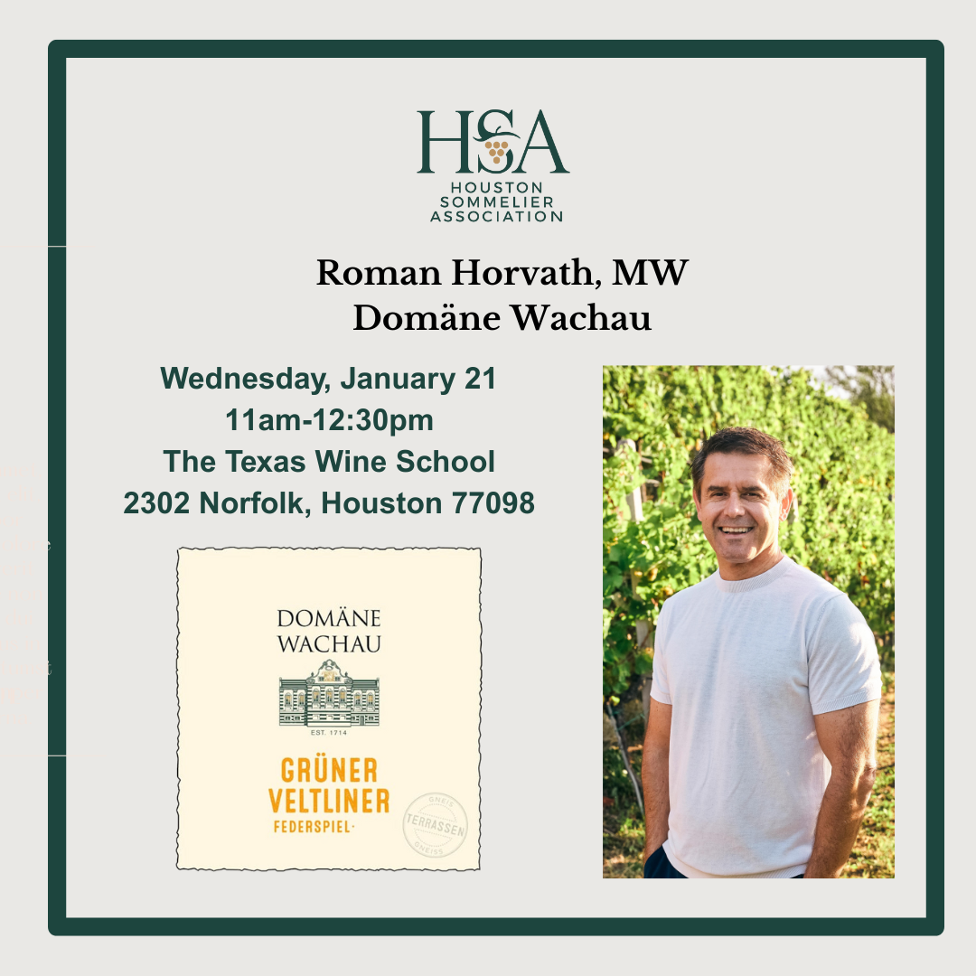 Houston Sommelier Association-January 2026