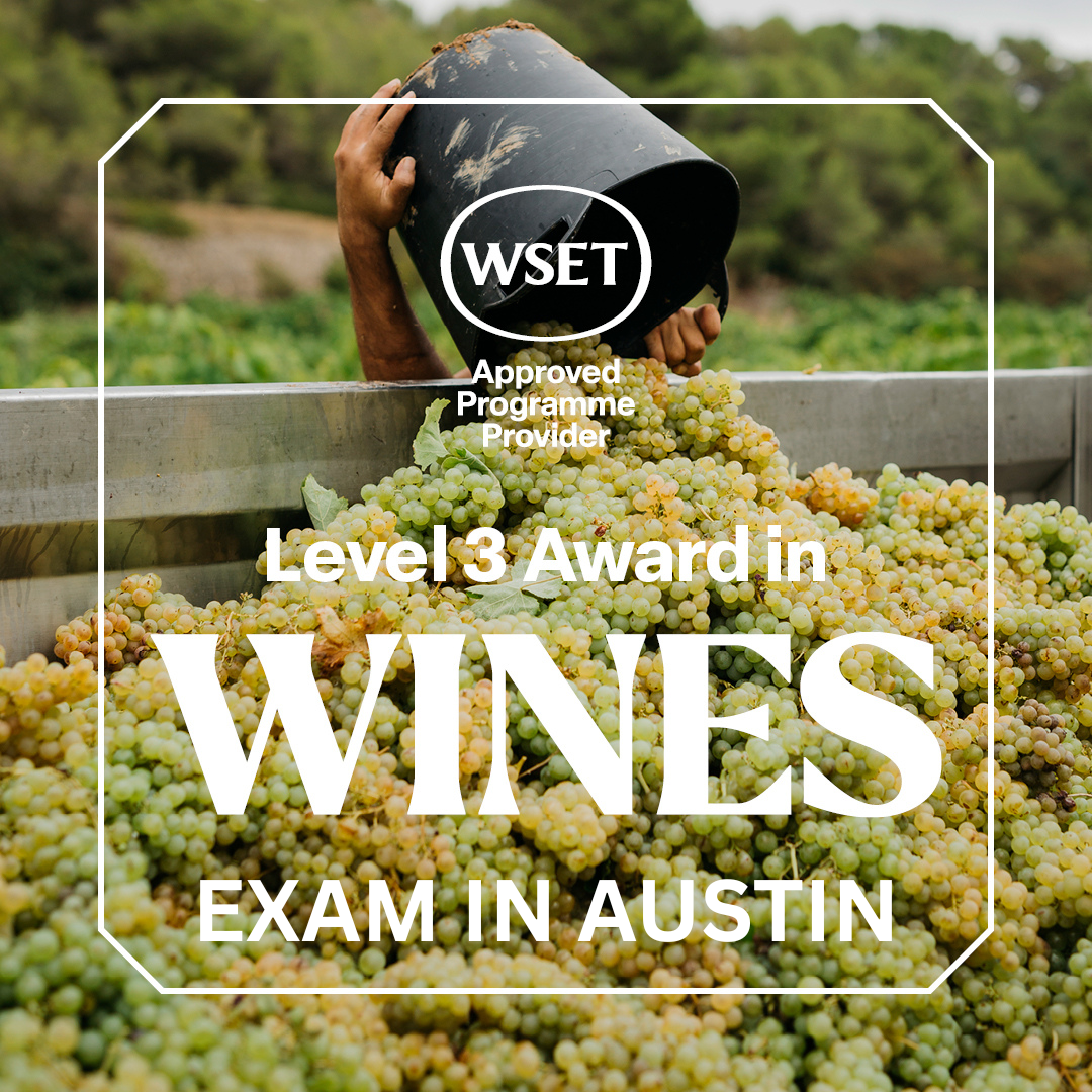 Exam - WSET Level 3 in Wines in person in Austin @ SommSpace