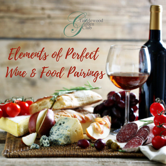 Elements of Perfect Wine & Food Pairings (PRIVATE CLASS)
